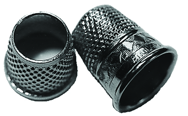 Nickel Plated Thimbles-Closed Top