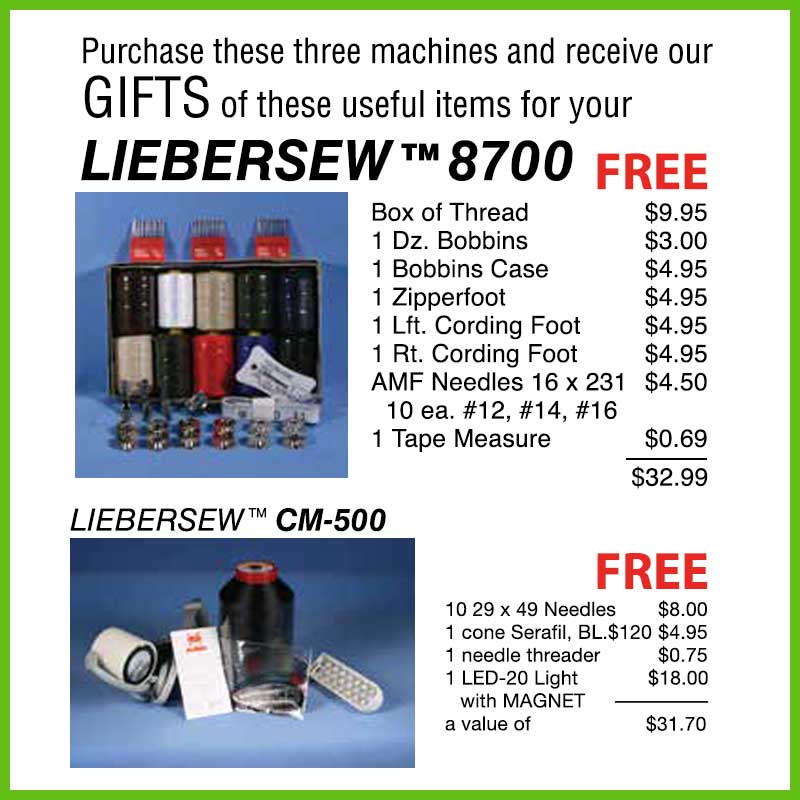 Free Gifts with Purchase
